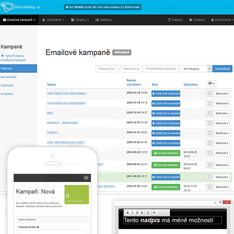 E-mail marketing - Rozesilam.cz